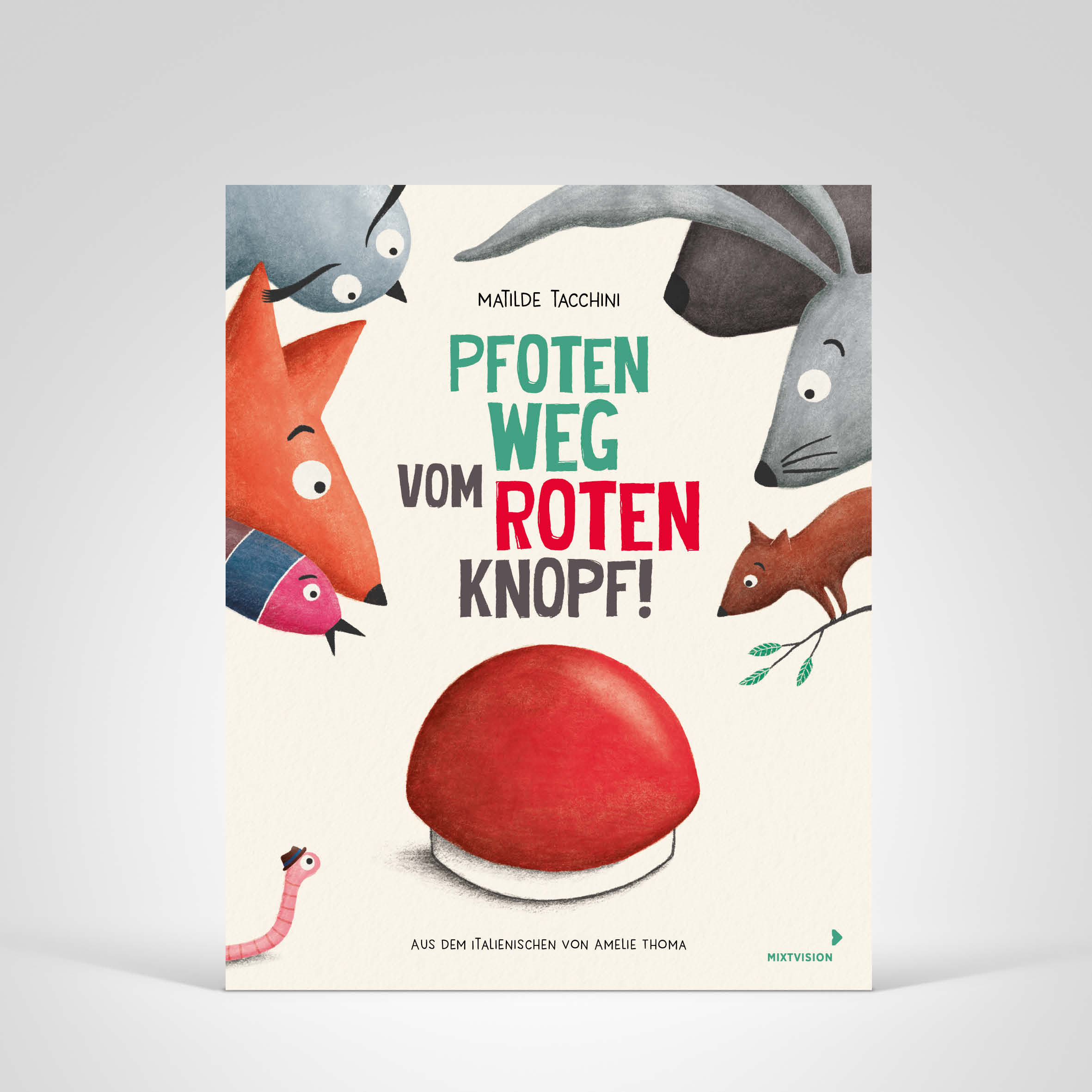 Pfoten weg vom roten Knopf!, Titelbild